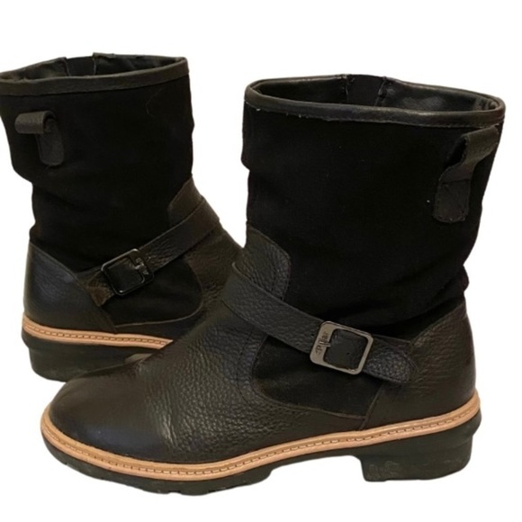 PAJAR CANADA Leather Ankle Boot, Bootie, Shearling - Picture 1 of 12